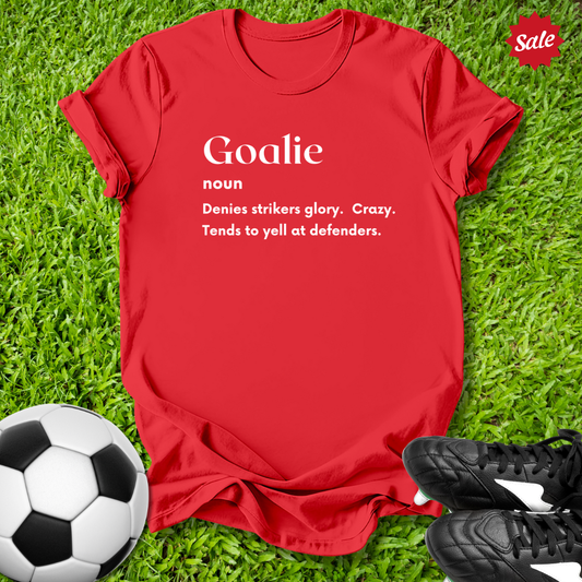 Goalie Definition Kids T‑Shirt