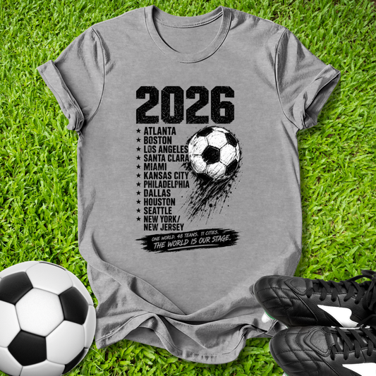 2026 World Tour Kids T‑Shirt