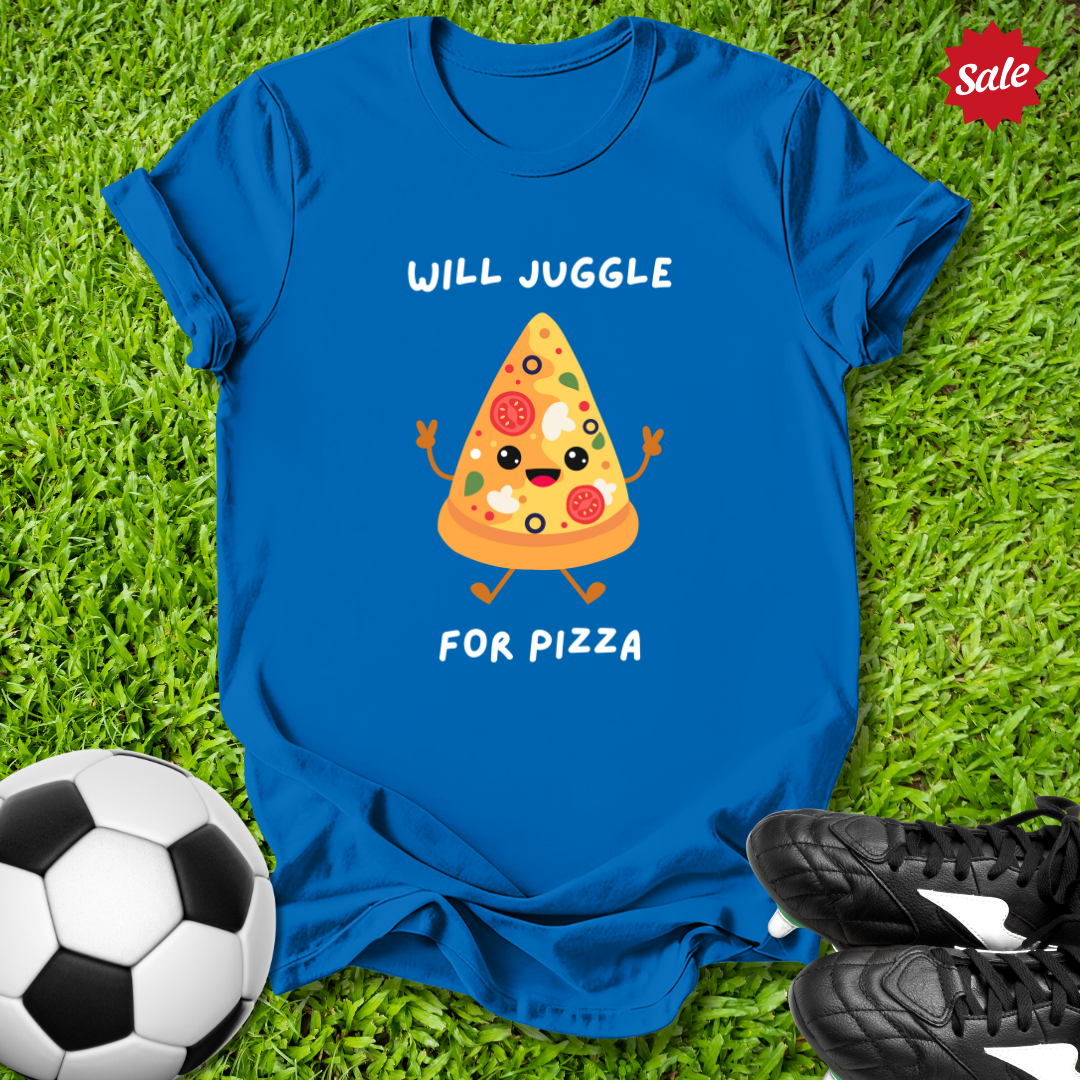 Will Juggle for Pizza Kids T‑Shirt