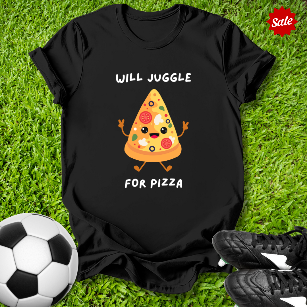 Will Juggle for Pizza Kids T‑Shirt