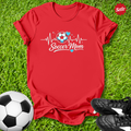 Soccer Mom Heartbeat T-Shirt