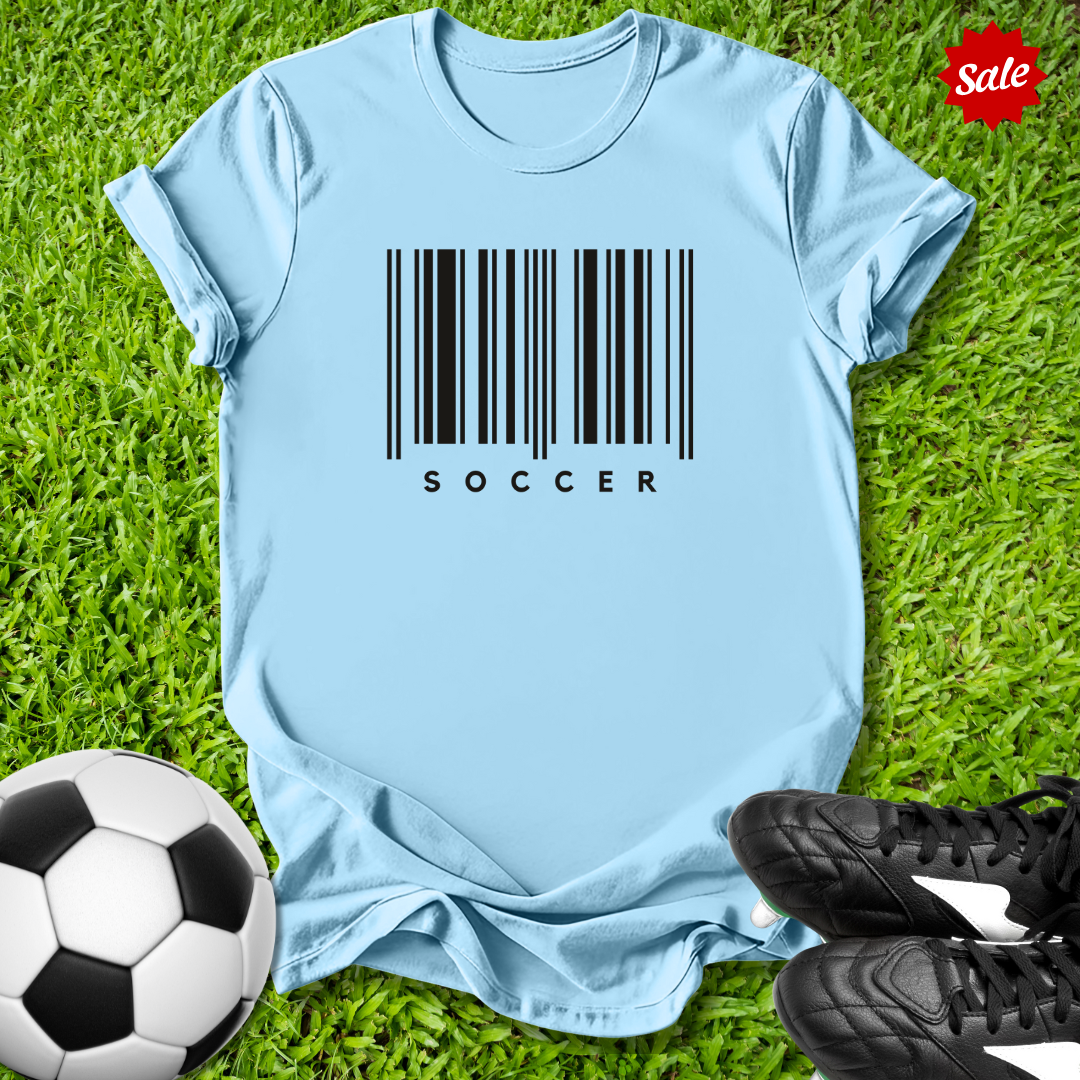 Soccer Barcode Kids T-Shirt