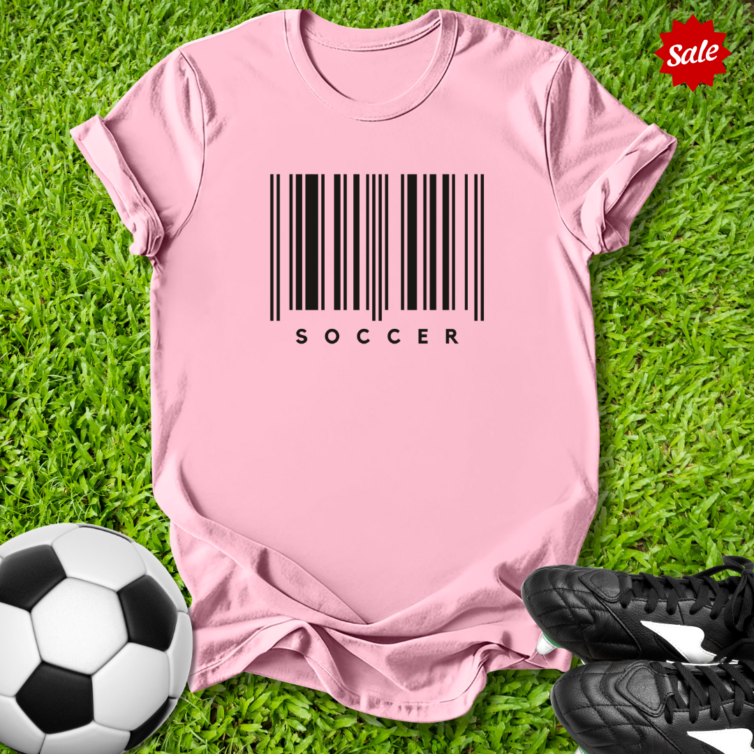 Soccer Barcode Kids T-Shirt