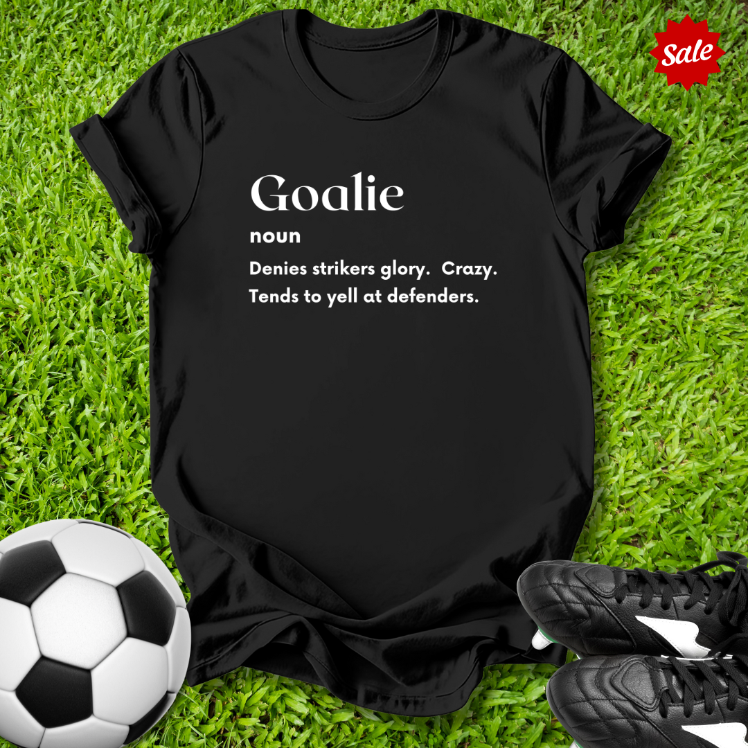 Goalie Definition Kids T‑Shirt