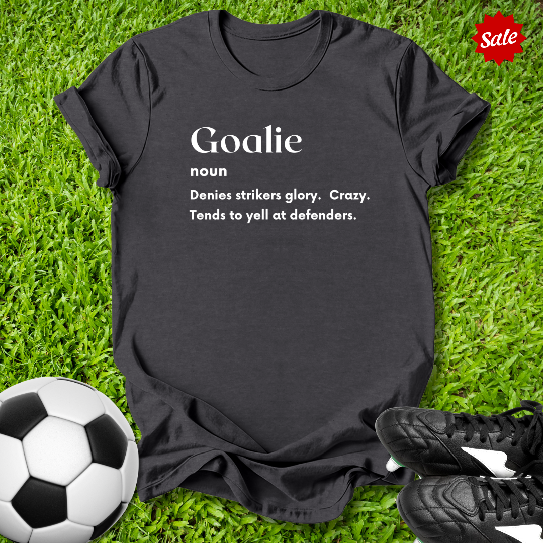 Goalie Definition Kids T‑Shirt
