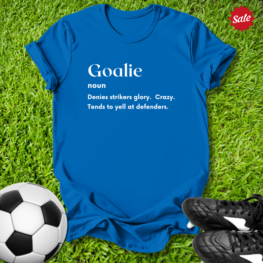 Goalie Definition Kids T‑Shirt