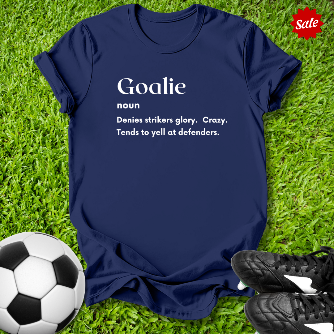 Goalie Definition Kids T‑Shirt
