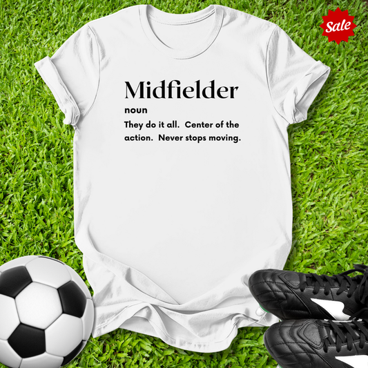 Midfielder Definition Kids  T‑Shirt