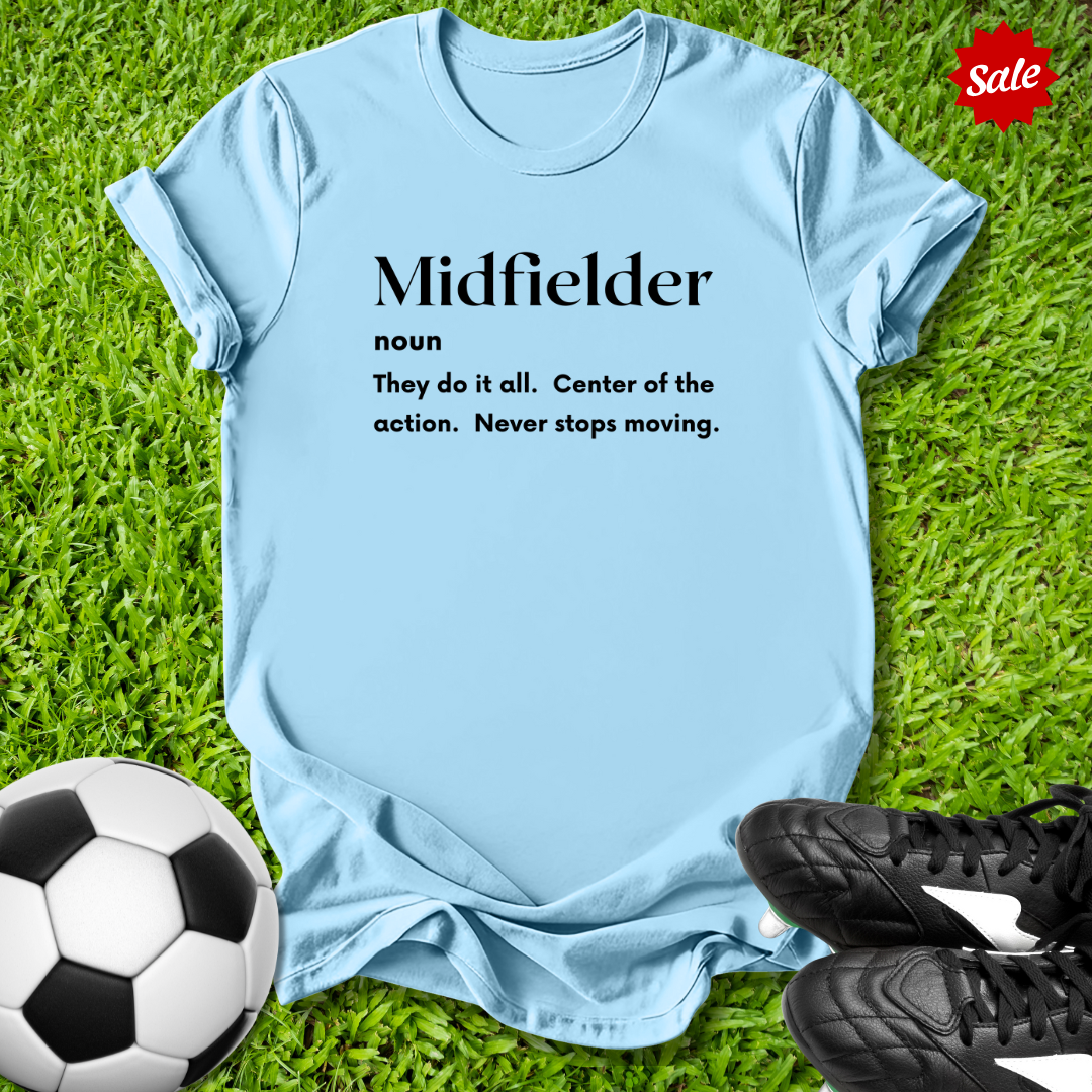 Midfielder Definition Kids  T‑Shirt