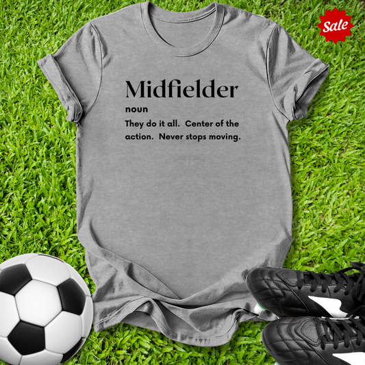 Midfielder Definition Kids  T‑Shirt