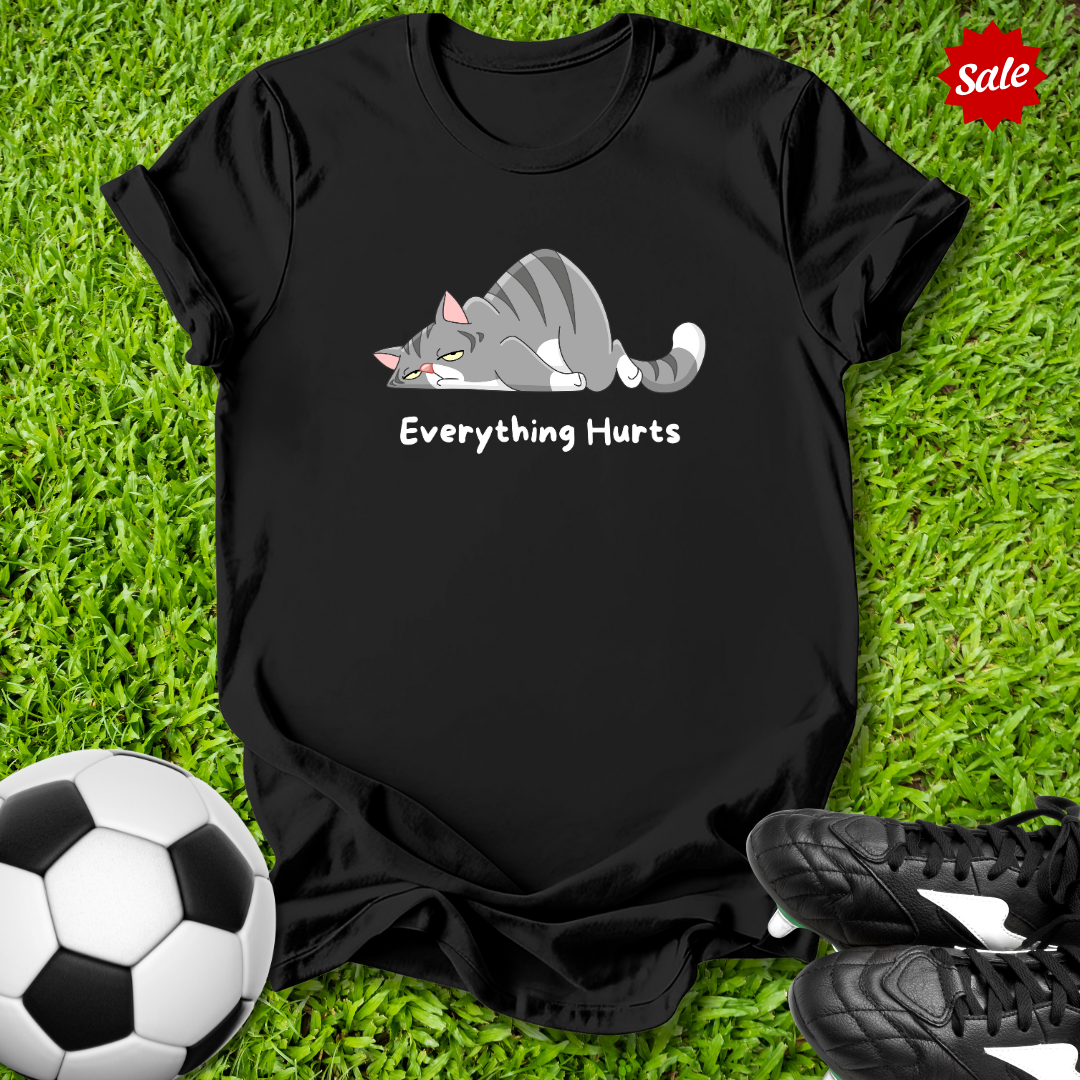 Cat Everything Hurts Kids T-Shirt
