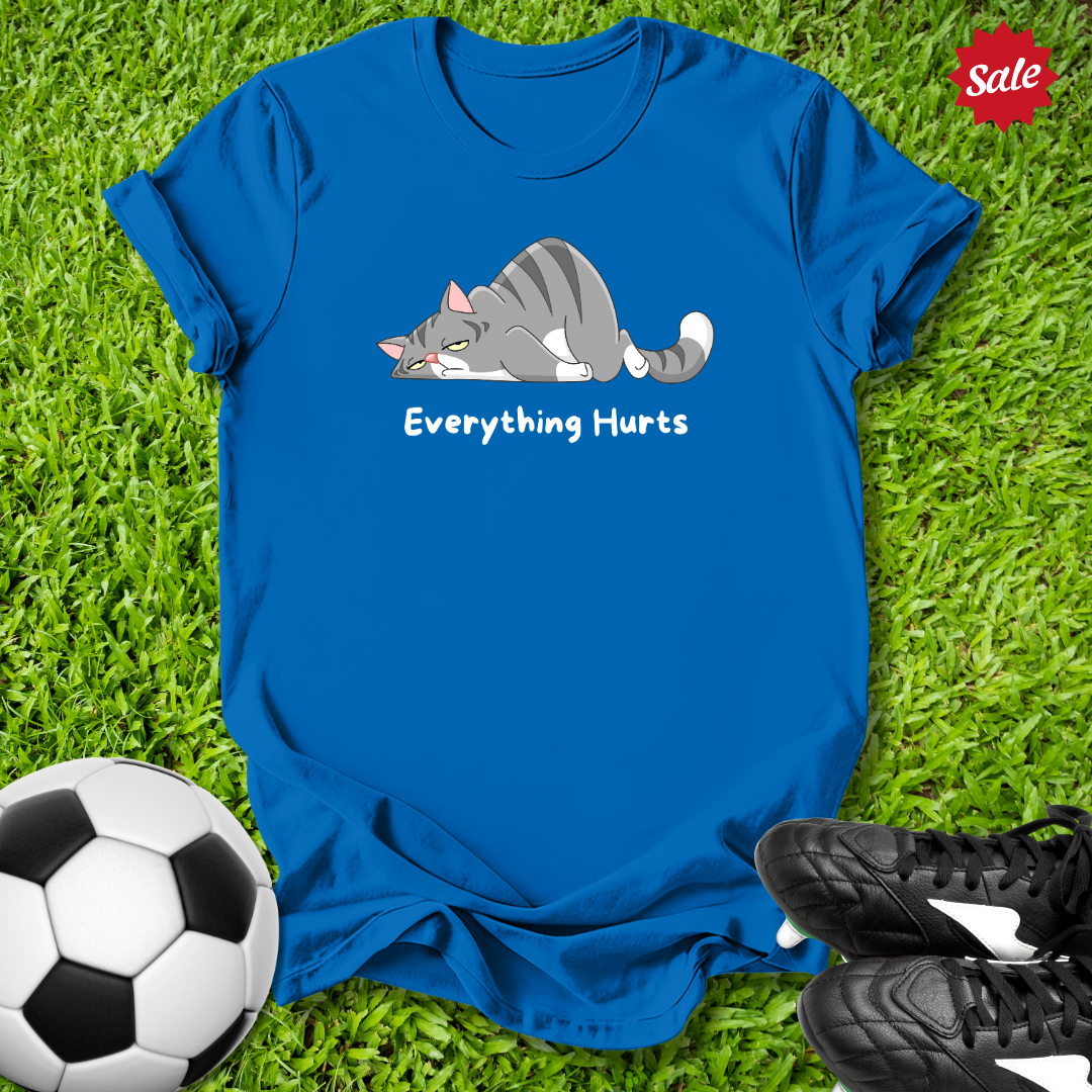Cat Everything Hurts Kids T-Shirt