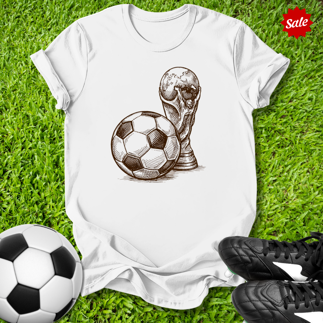 Soccer Trophy Kids T‑Shirt
