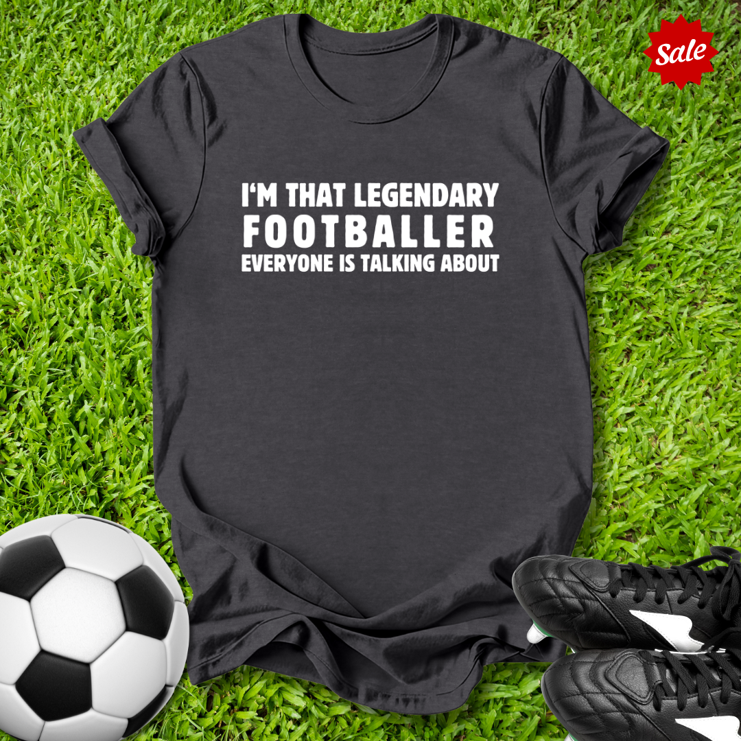 Legendary Footballer Kids T‑Shirt