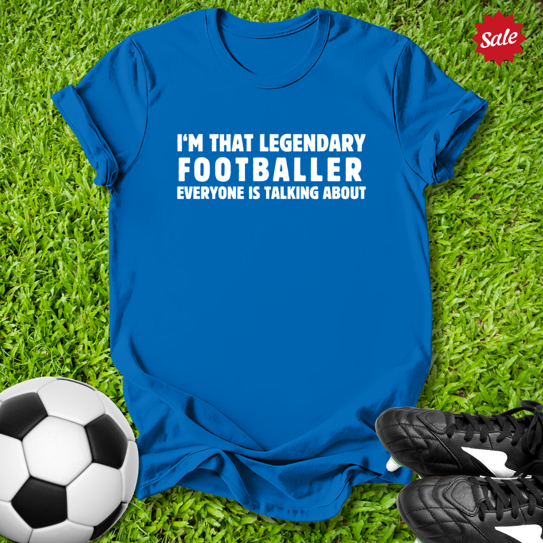 Legendary Footballer Kids T‑Shirt