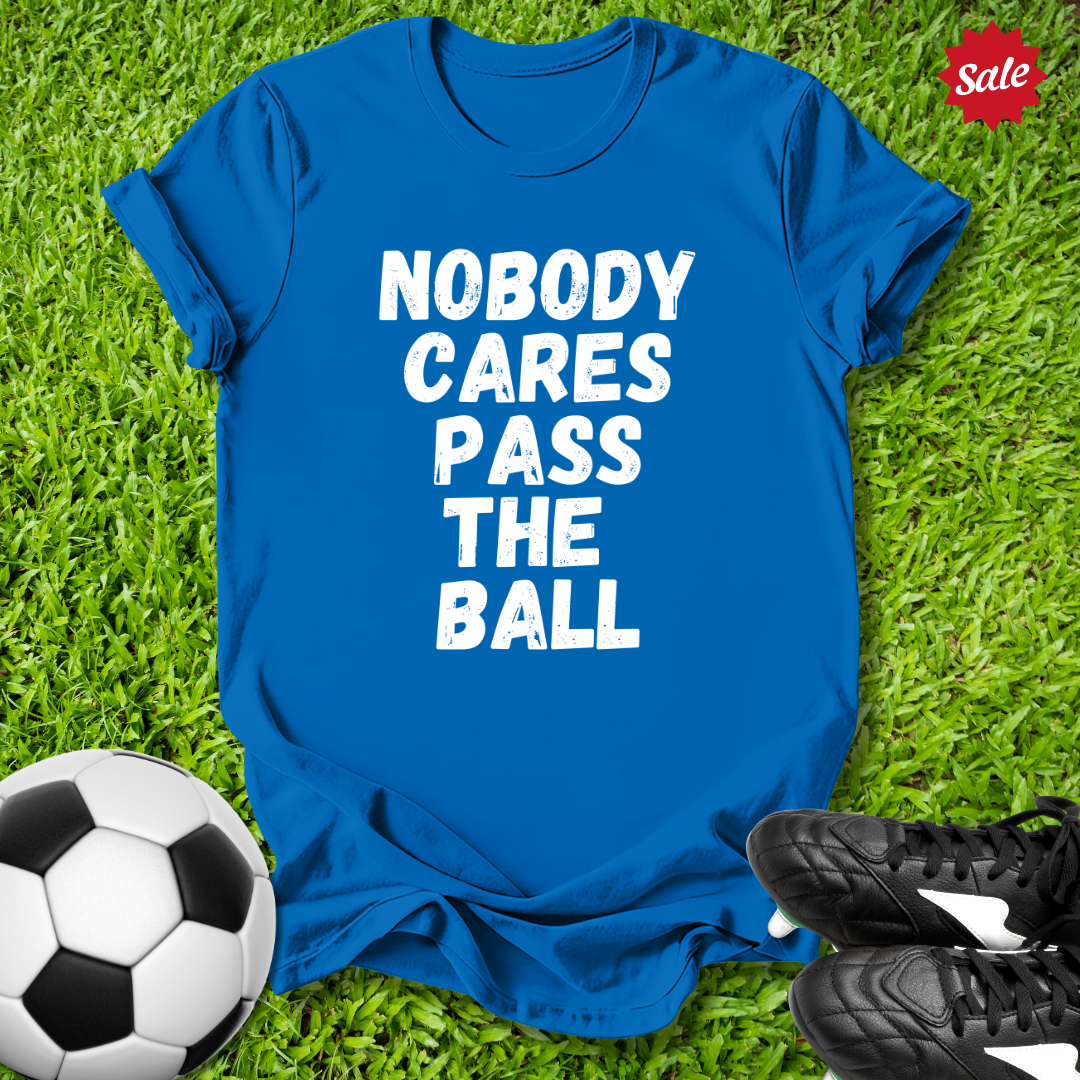 Nobody Cares Pass the Ball Kids T-Shirt