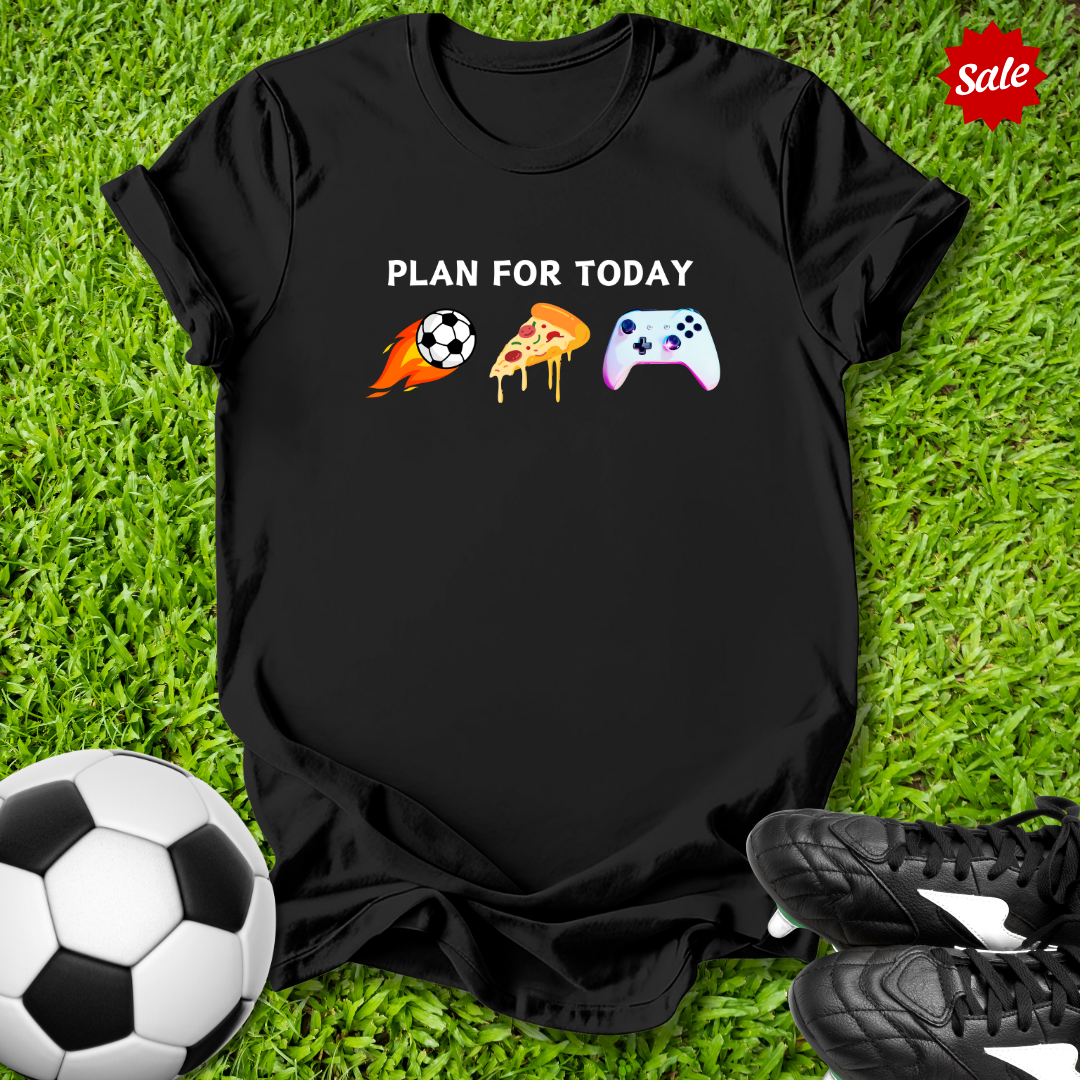 Plan For Today Kids T‑Shirt