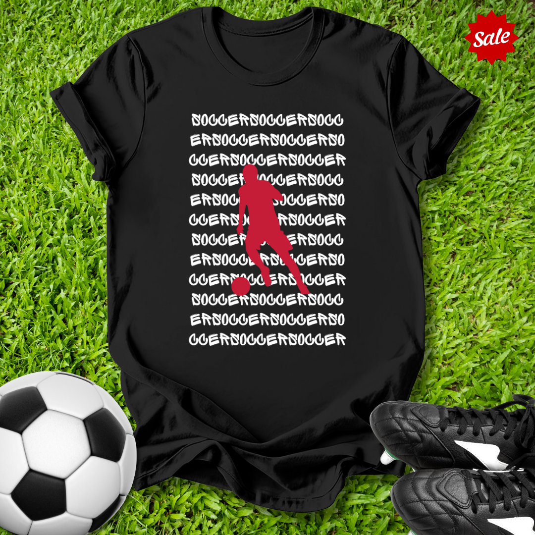 Soccer Graffiti Kids T-Shirt