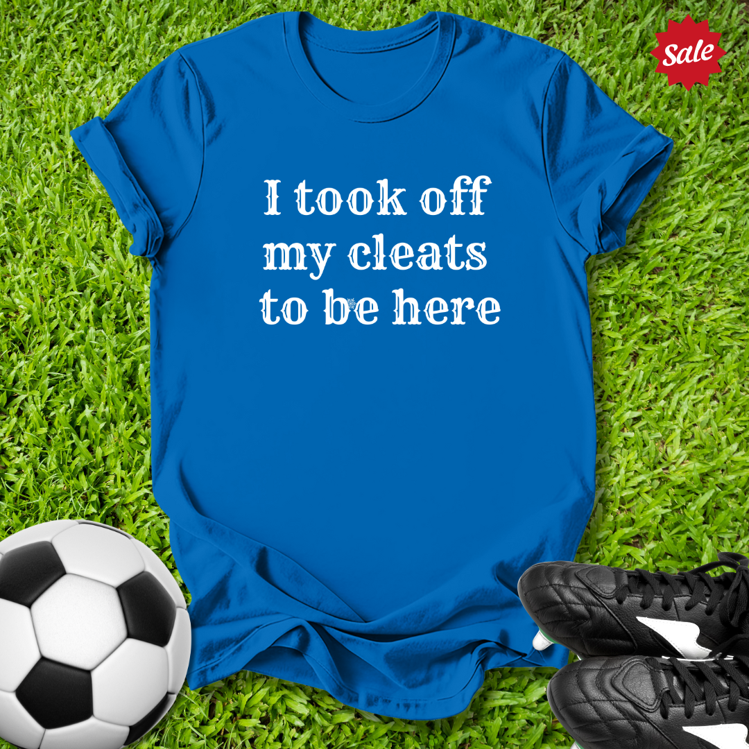 Took Off My Cleats Kids T-Shirt