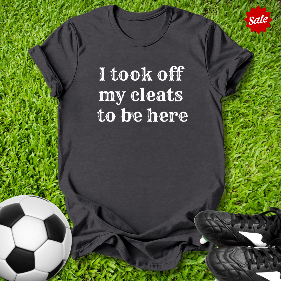 Took Off My Cleats Kids T-Shirt