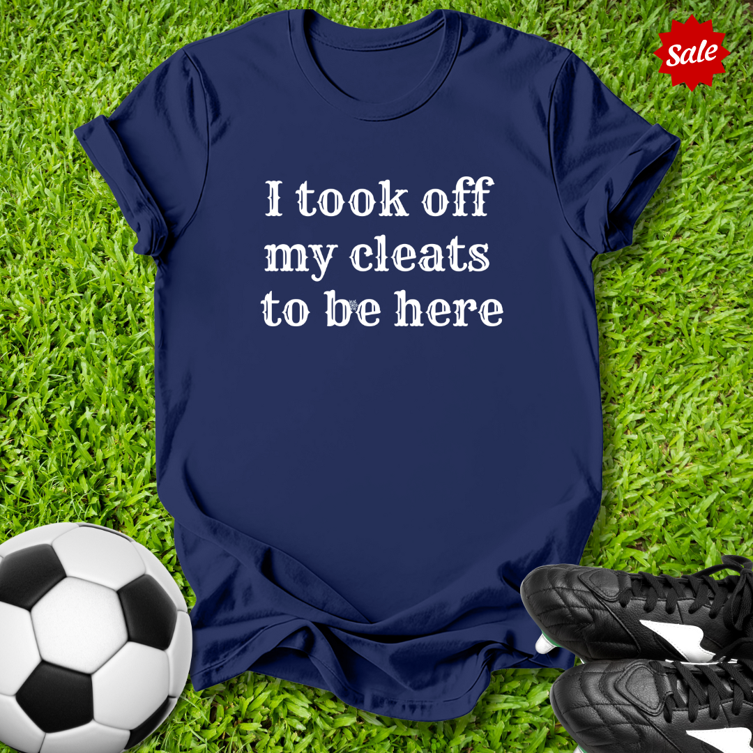 Took Off My Cleats Kids T-Shirt