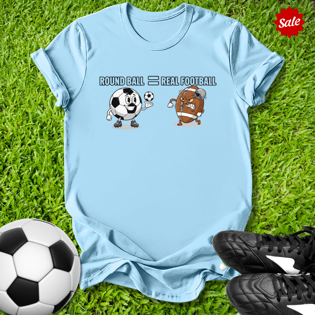 Football vs Soccer Kids T-Shirt