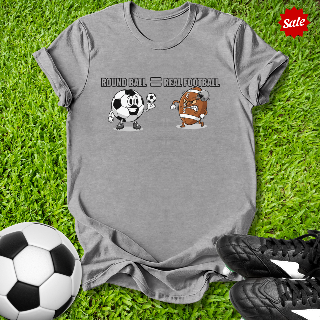 Football vs Soccer Kids T-Shirt