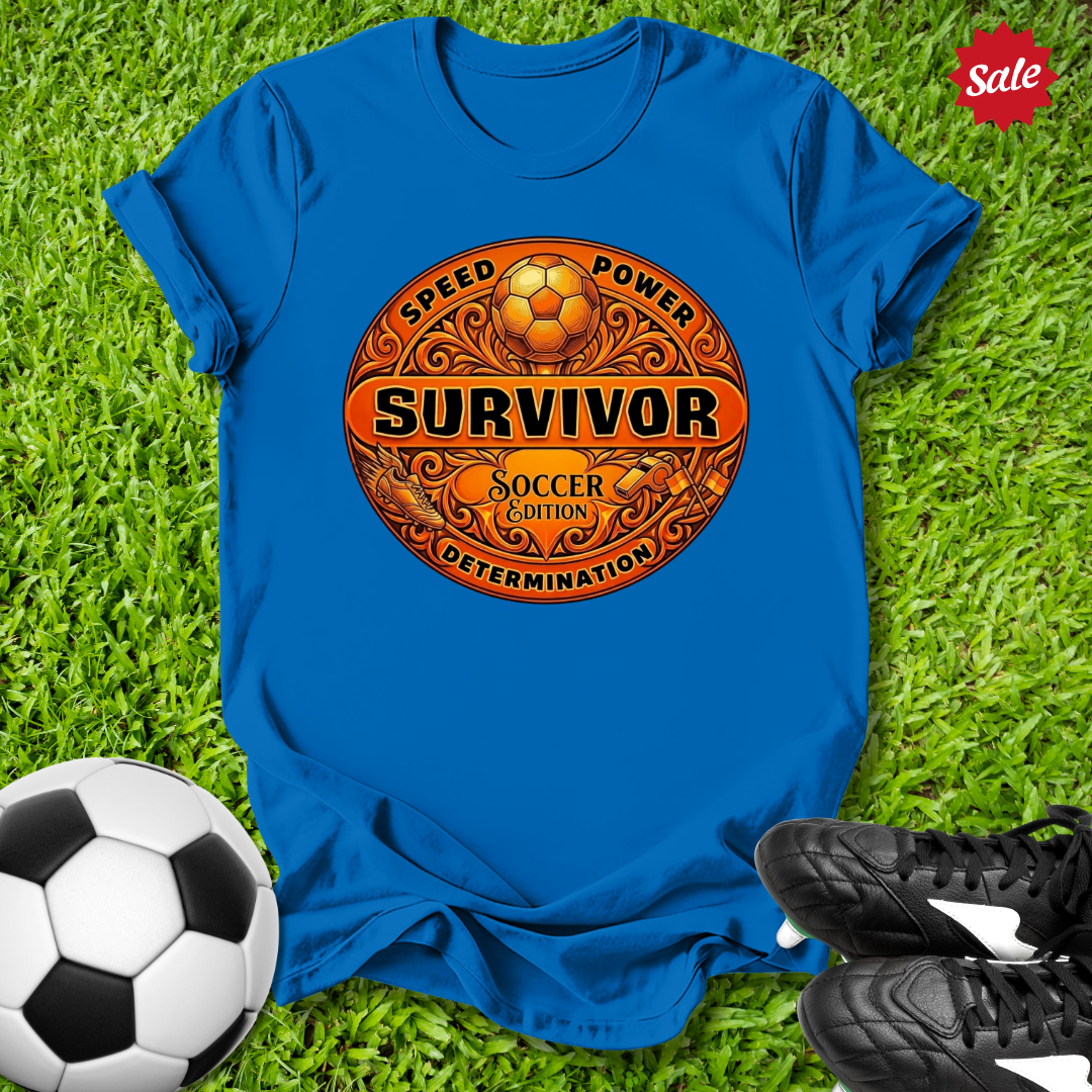 Survivor Soccer Kids T‑Shirt