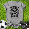 AI Won't Replace My Job Kids T-Shirt