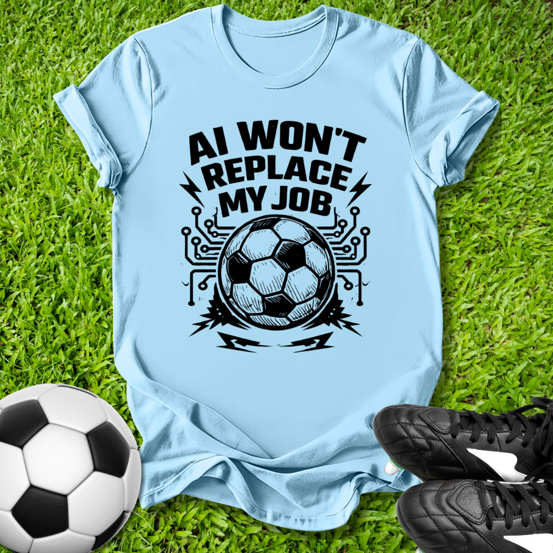 AI Won't Replace My Job Kids T-Shirt