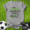 Can 3D Printers Make Cleats T-Shirt