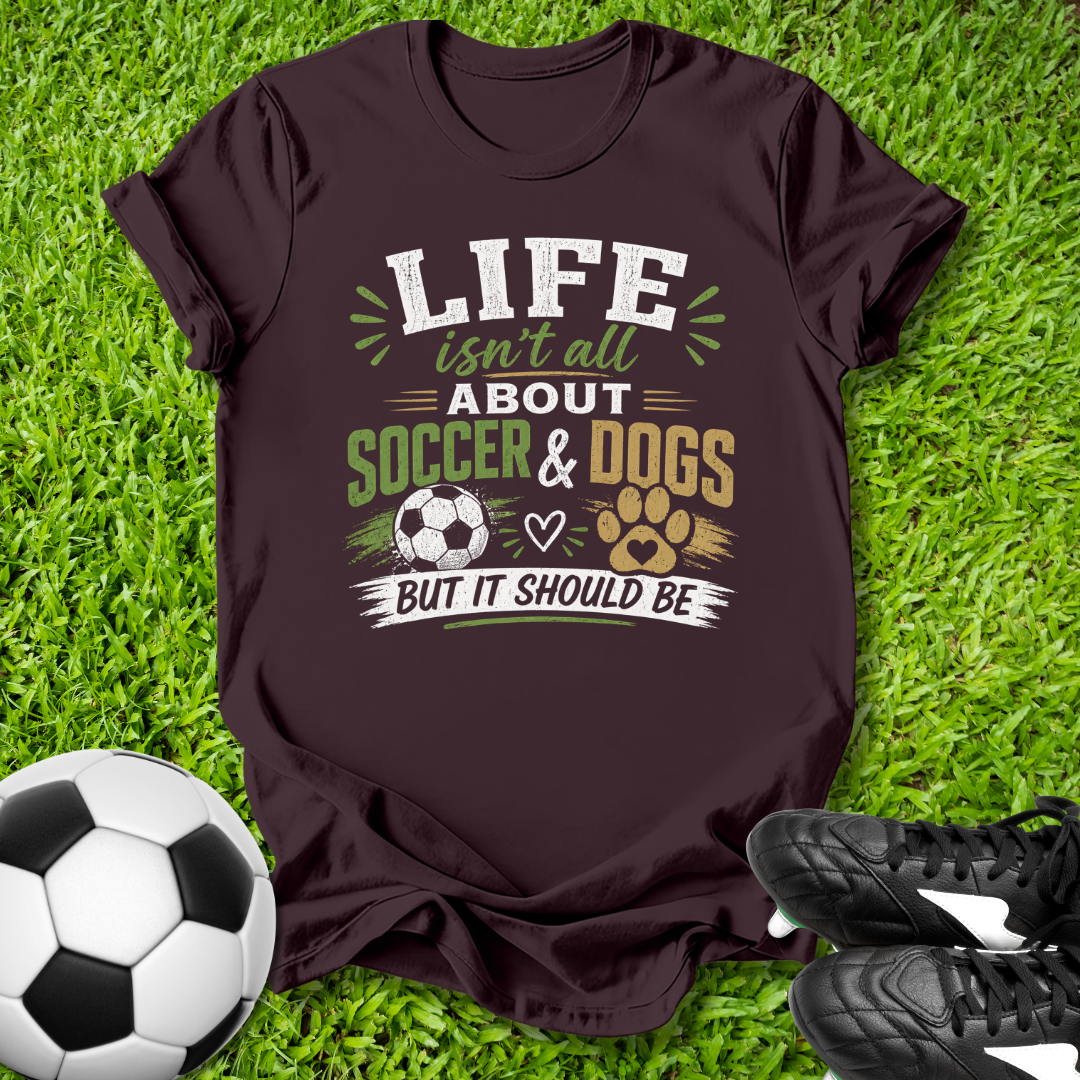 Soccer & Dogs T-Shirt
