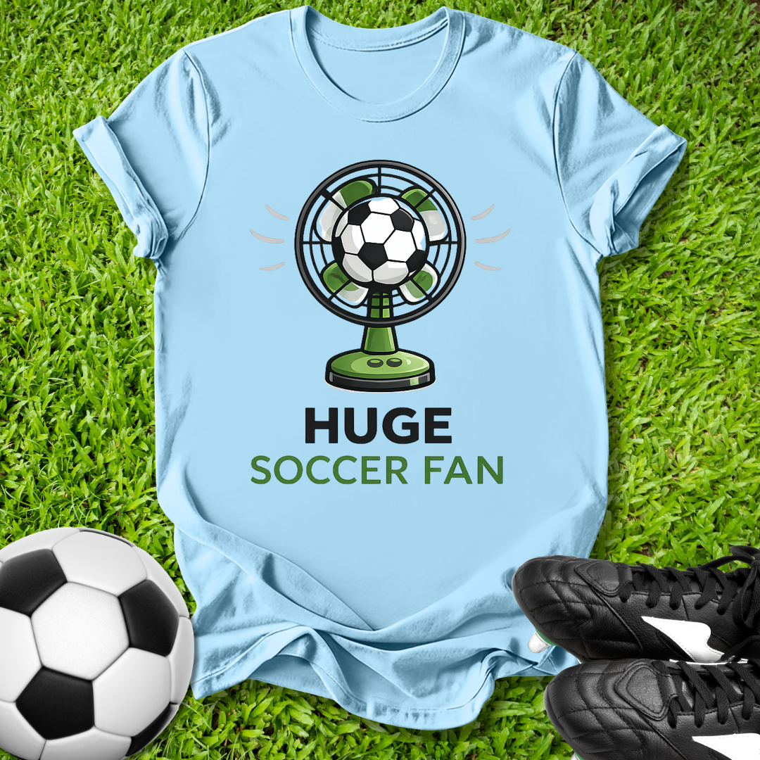 Huge Soccer Fan Kids T-Shirt