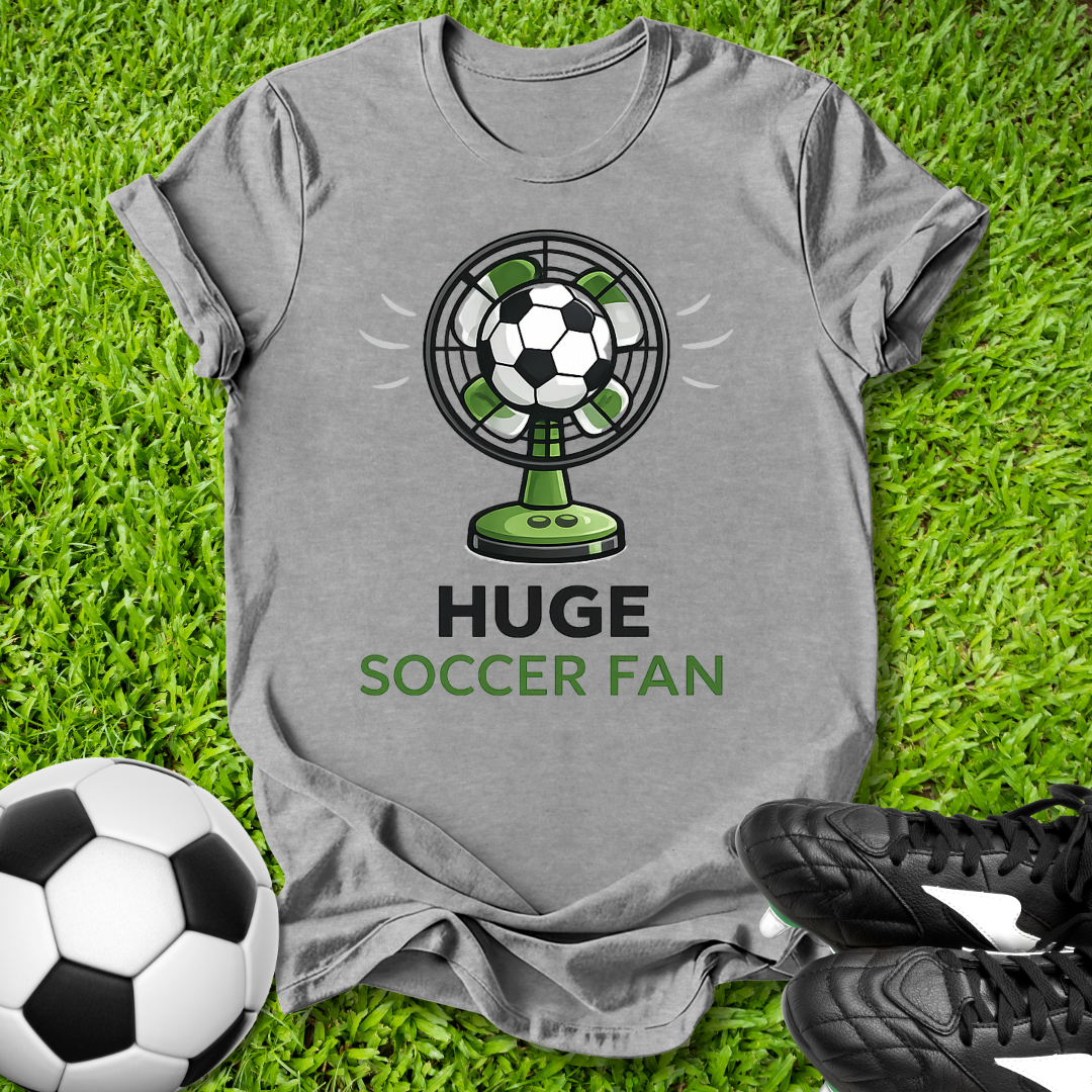 Huge Soccer Fan Kids T-Shirt