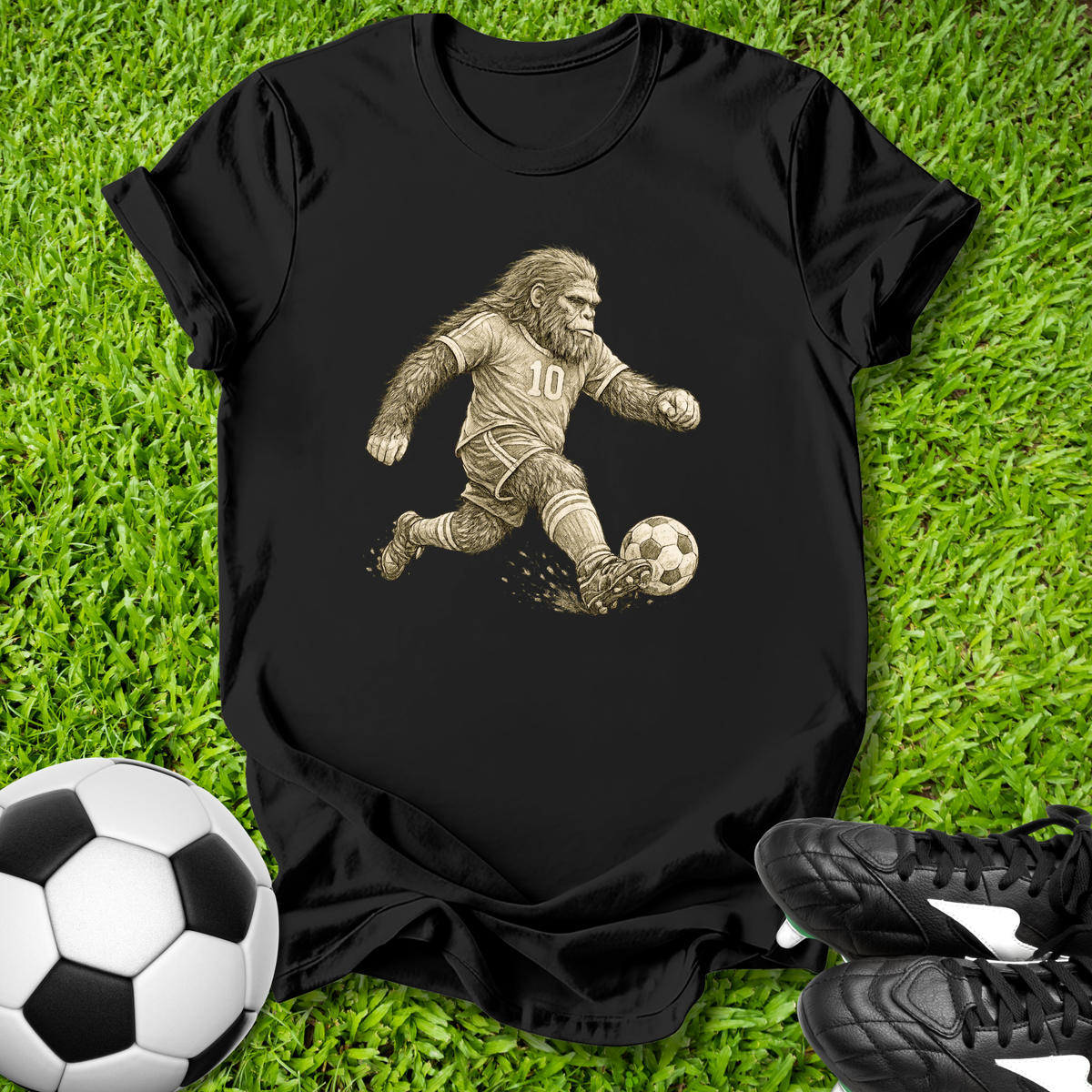 Bigfoot Baller Kids T‑Shirt