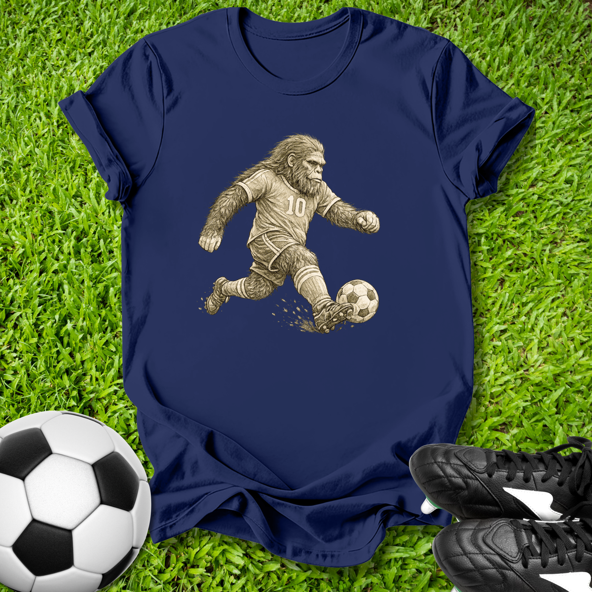 Bigfoot Baller Kids T‑Shirt