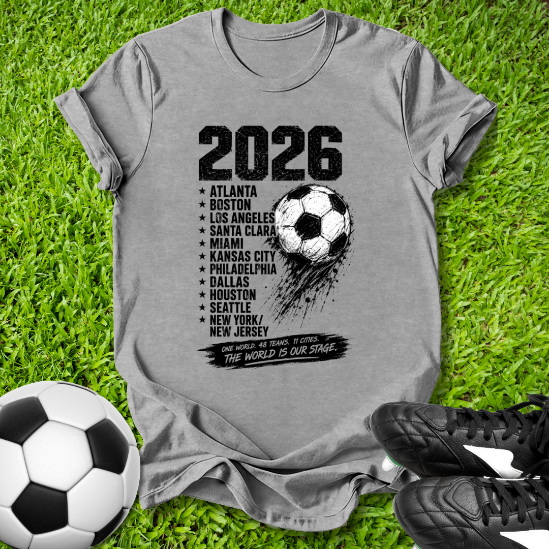 2026 World Tour Kids T‑Shirt