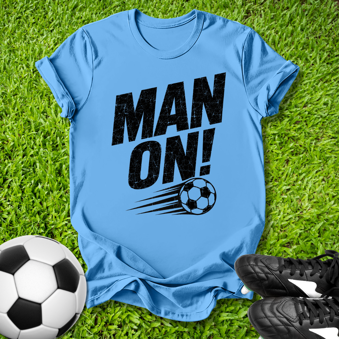 Man On Graphic T-Shirt