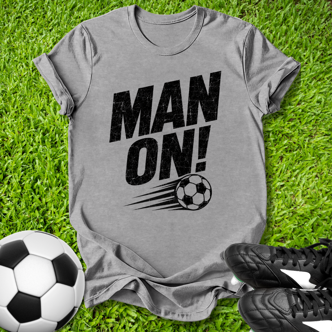 Man On Graphic T-Shirt