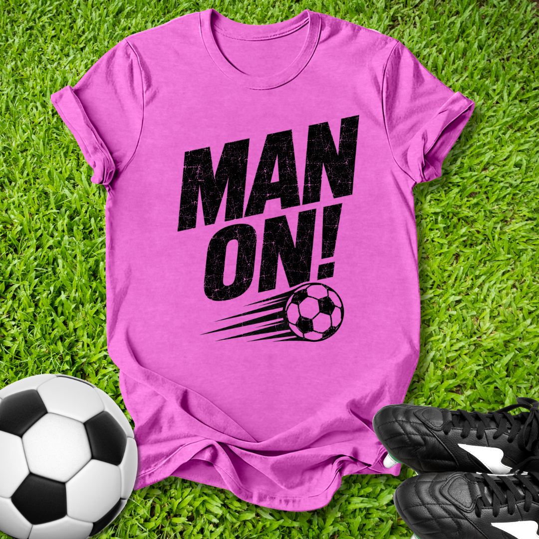 Man On Graphic T-Shirt