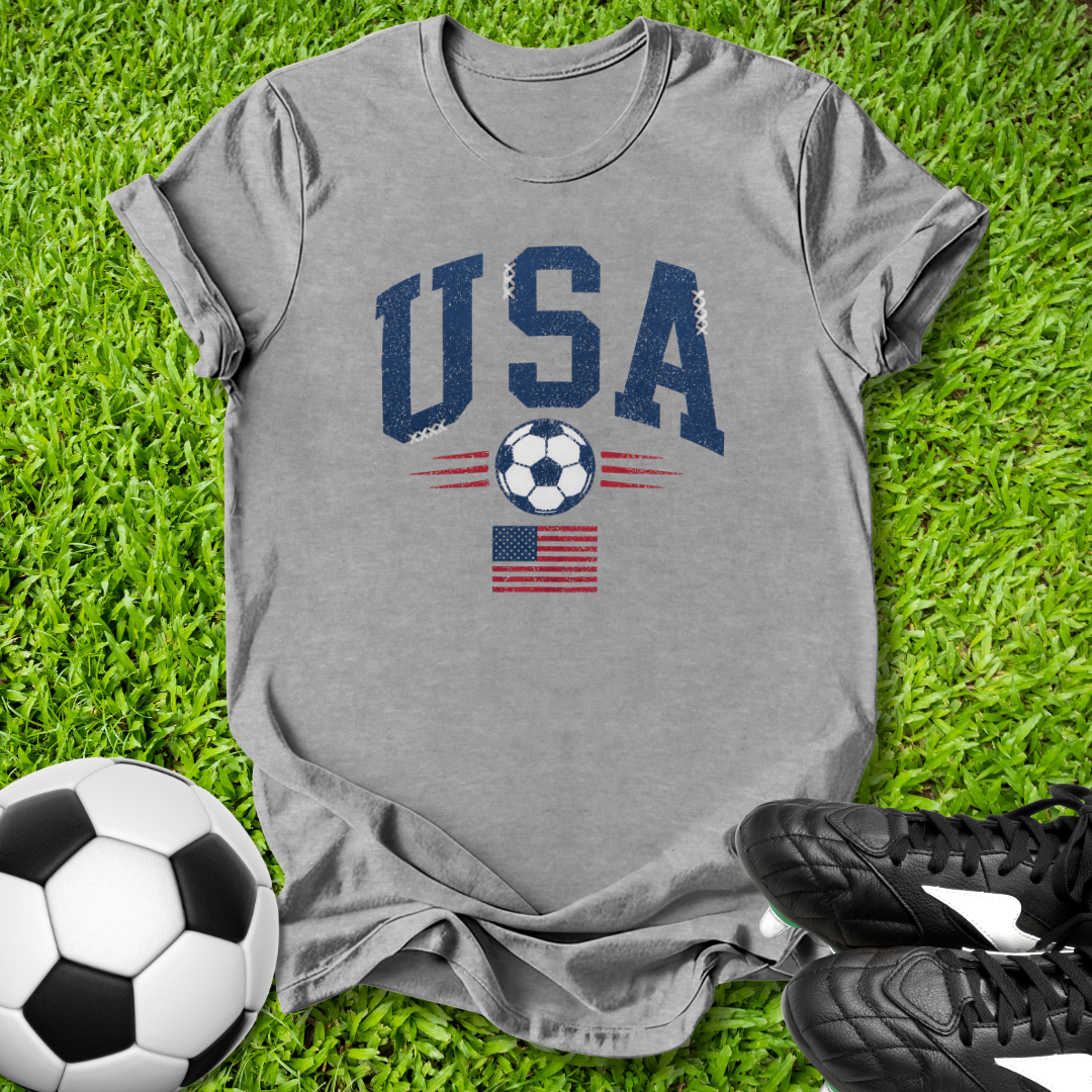Soccer USA Kids T‑Shirt