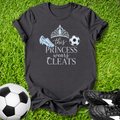 This Princess Wears Cleats Kids T-Shirt