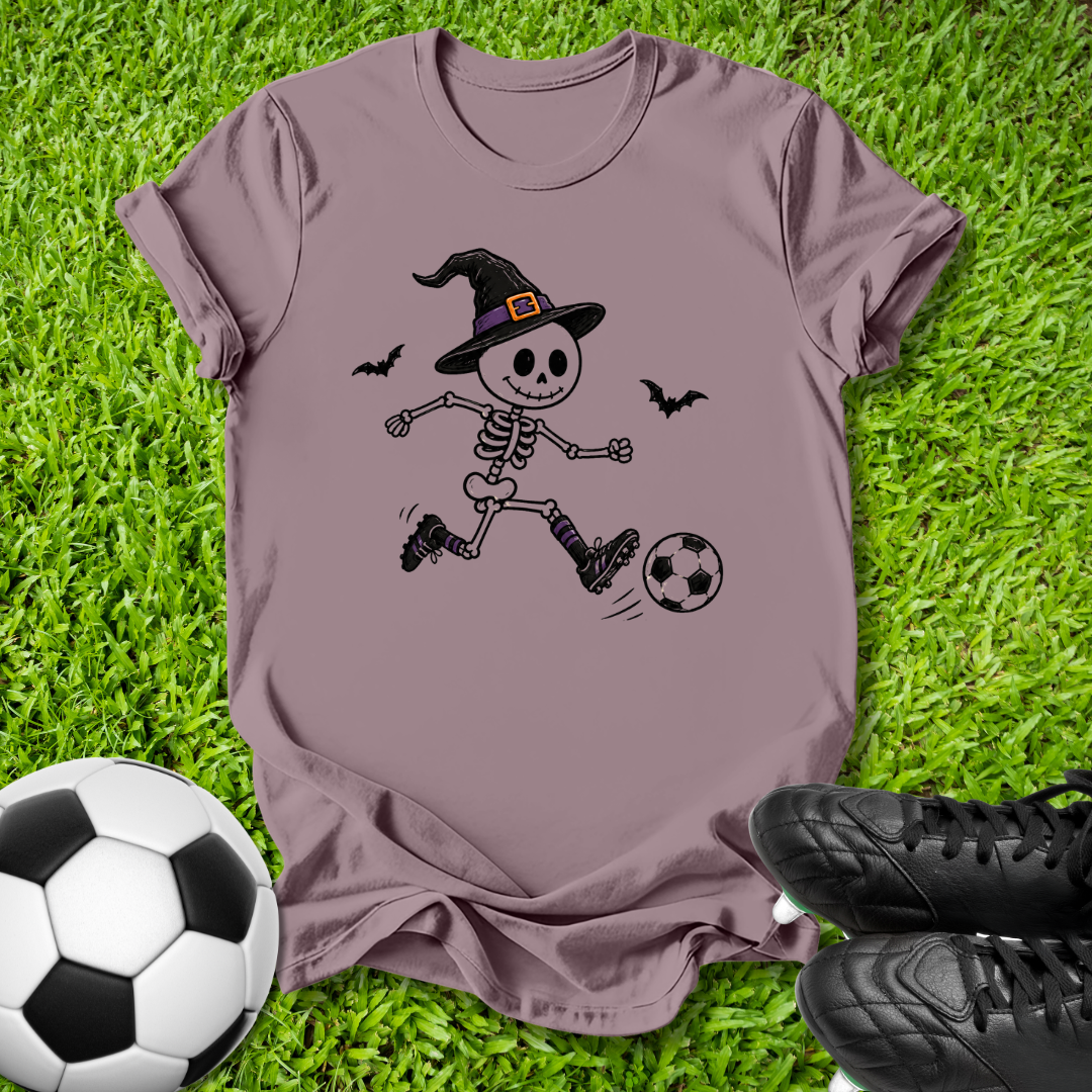 Skeleton Soccer T-Shirt