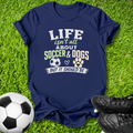 Soccer & Dogs Kids T-Shirt
