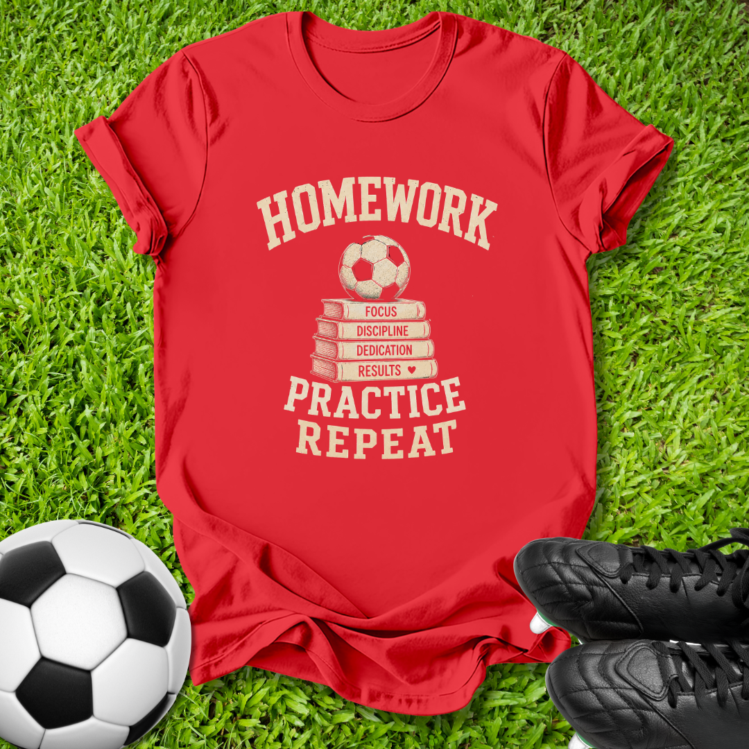 Homework Practice Repeat Kids T-Shirt