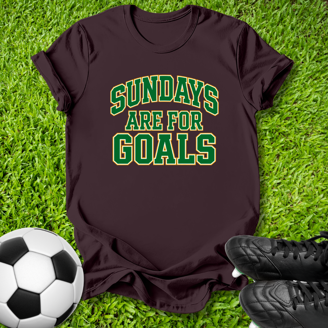 Sundays Are For Goals T-Shirt